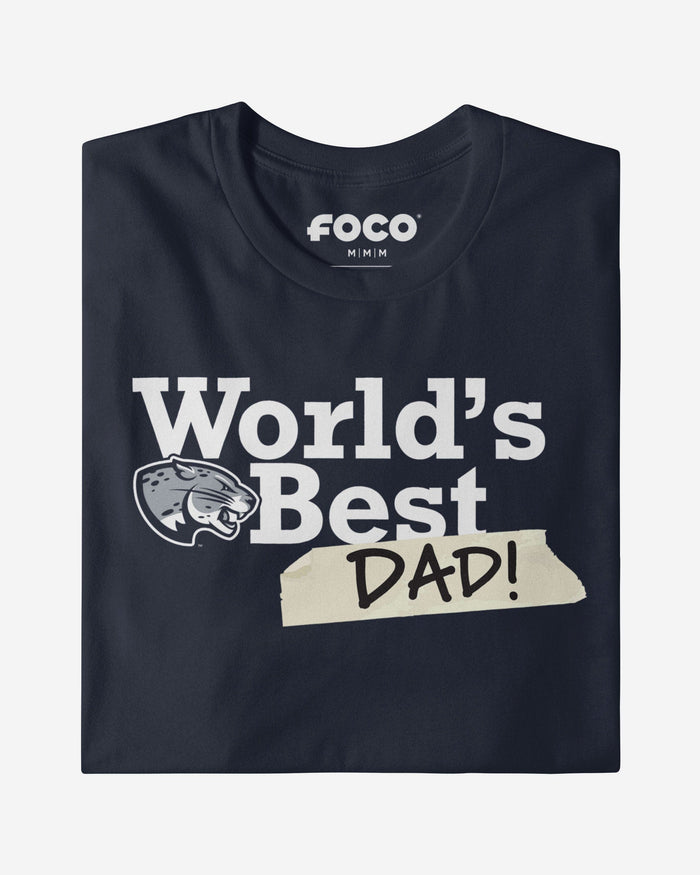 Augusta Jaguars World's Best Dad T-Shirt FOCO - FOCO.com