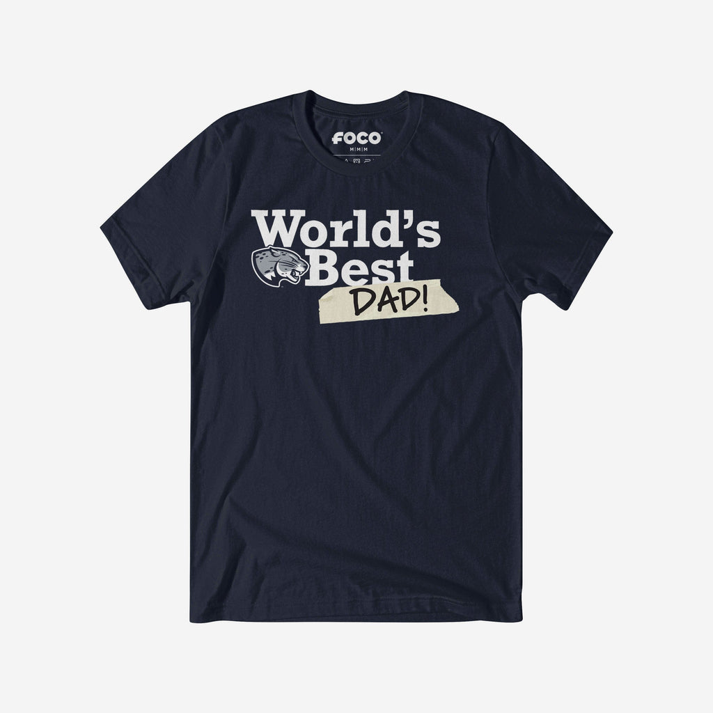 Augusta Jaguars World's Best Dad T-Shirt FOCO S - FOCO.com