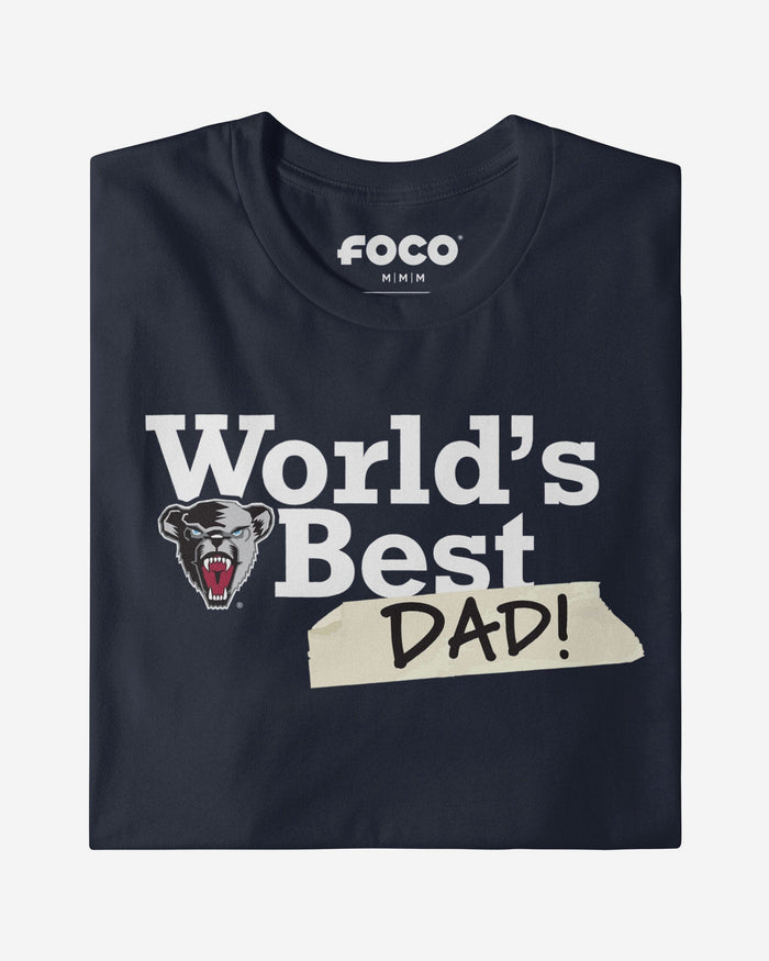 Maine Black Bears World's Best Dad T-Shirt FOCO - FOCO.com