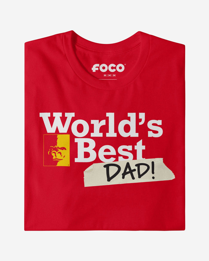 Pittsburg State Gorillas World's Best Dad T-Shirt FOCO - FOCO.com