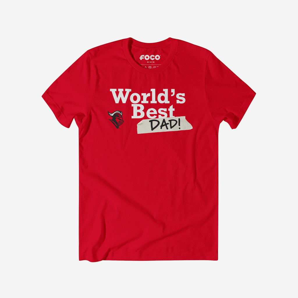 Rutgers Scarlet Knights World's Best Dad T-Shirt FOCO S - FOCO.com