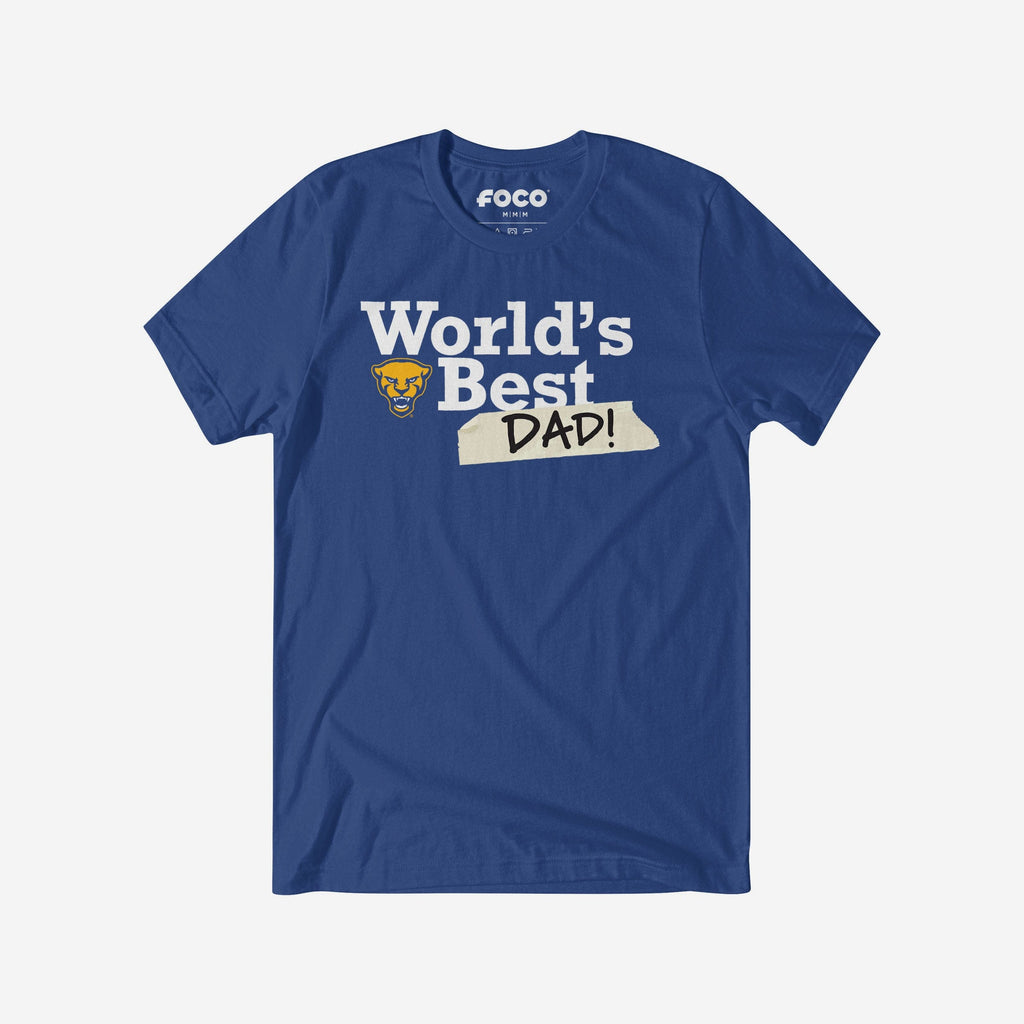 Pittsburgh Panthers World's Best Dad T-Shirt FOCO S - FOCO.com