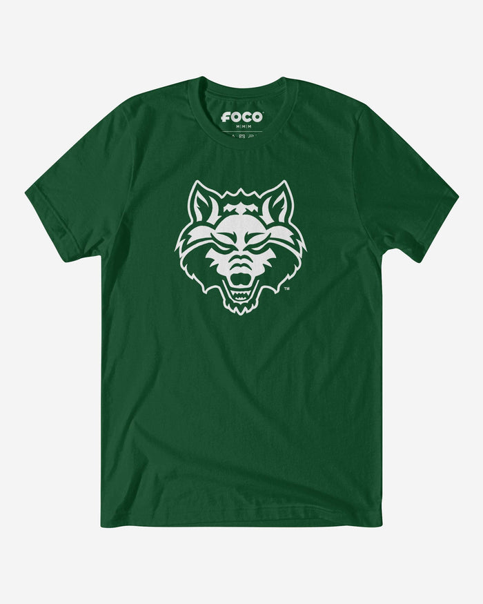 Arkansas State Red Wolves White Logo T-Shirt FOCO S - FOCO.com