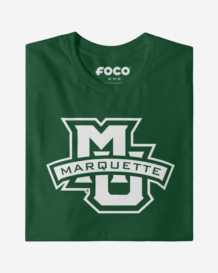 Marquette Golden Eagles White Logo T-Shirt FOCO - FOCO.com