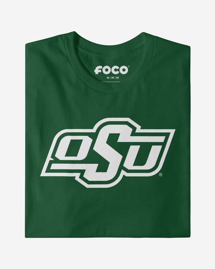 Oklahoma State Cowboys White Logo T-Shirt FOCO - FOCO.com