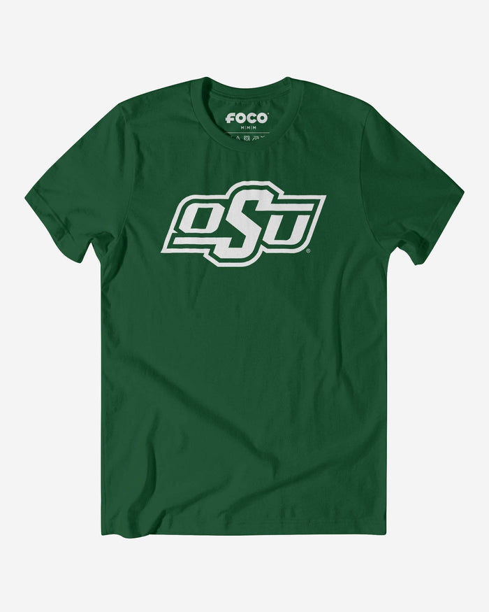 Oklahoma State Cowboys White Logo T-Shirt FOCO S - FOCO.com