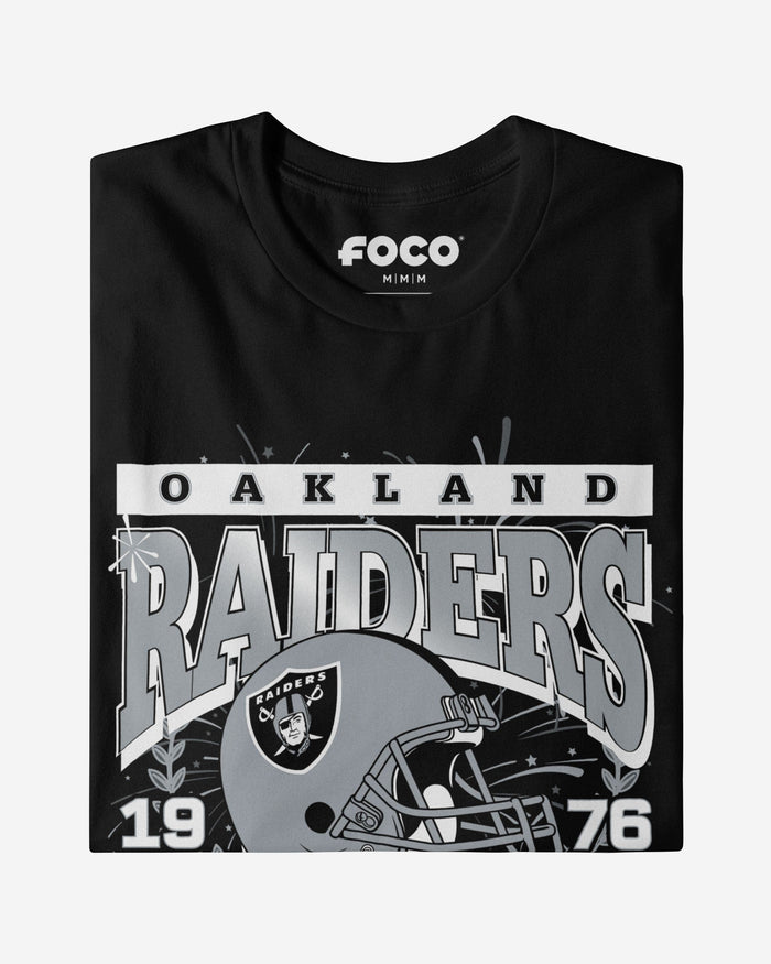 Las Vegas Raiders Super Bowl Commemorative T-Shirt FOCO - FOCO.com