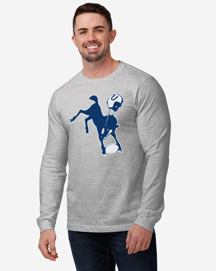 Indianapolis Colts 1961 Retro Logo Long Sleeve T-Shirt FOCO - FOCO.com