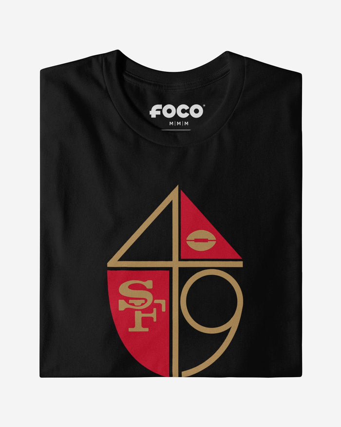 San Francisco 49ers 1965 Retro Logo Long Sleeve T-Shirt FOCO - FOCO.com