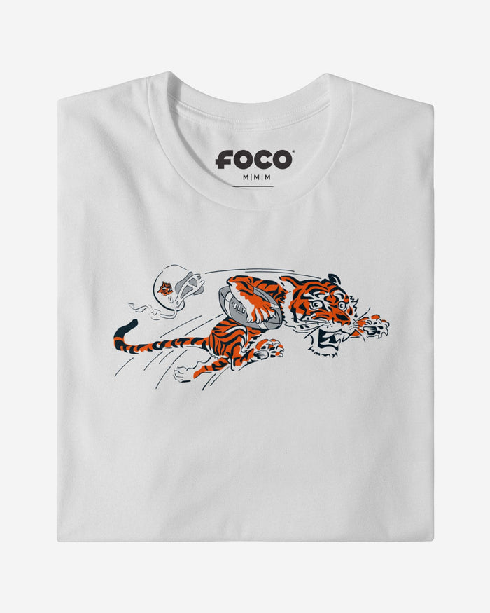 Cincinnati Bengals 1968 Retro Logo Long Sleeve T-Shirt FOCO - FOCO.com