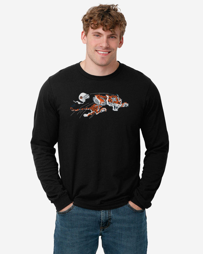 Cincinnati Bengals 1968 Retro Logo Long Sleeve T-Shirt FOCO - FOCO.com
