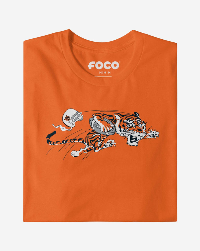 Cincinnati Bengals 1968 Retro Logo Long Sleeve T-Shirt FOCO - FOCO.com