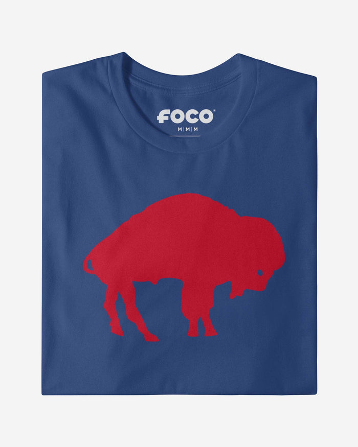 Buffalo Bills 1970 Retro Logo Long Sleeve T-Shirt FOCO - FOCO.com