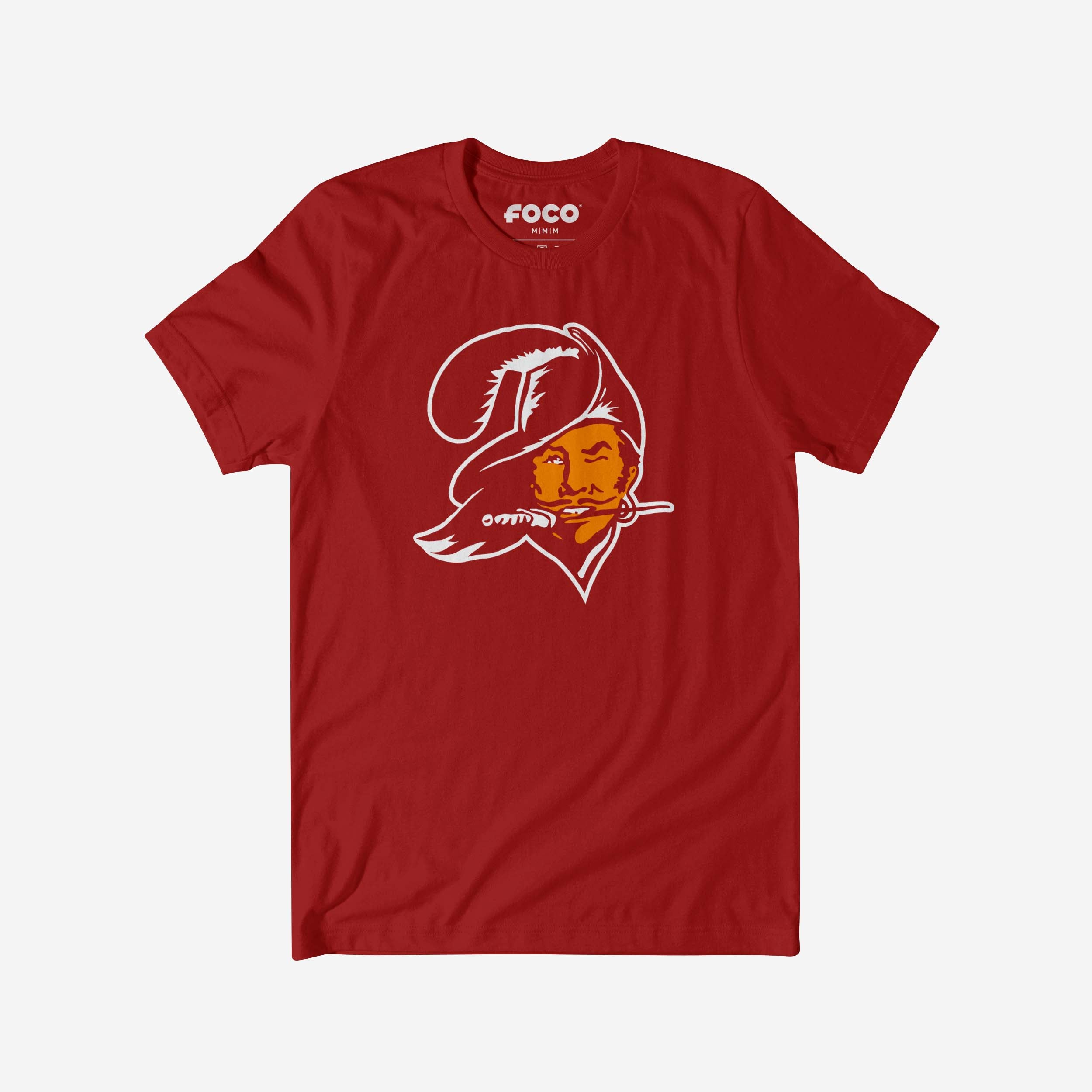 Tampa Bay Buccaneers 1976 Retro Logo T-Shirt FOCO