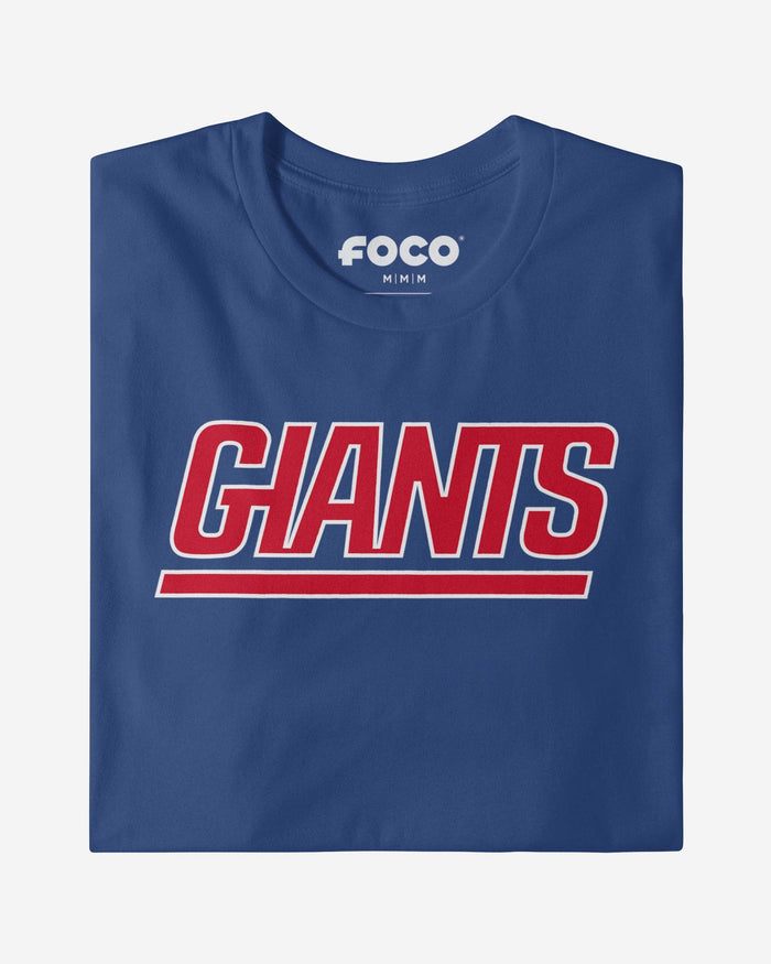New York Giants 1976 Retro Logo T-Shirt FOCO - FOCO.com
