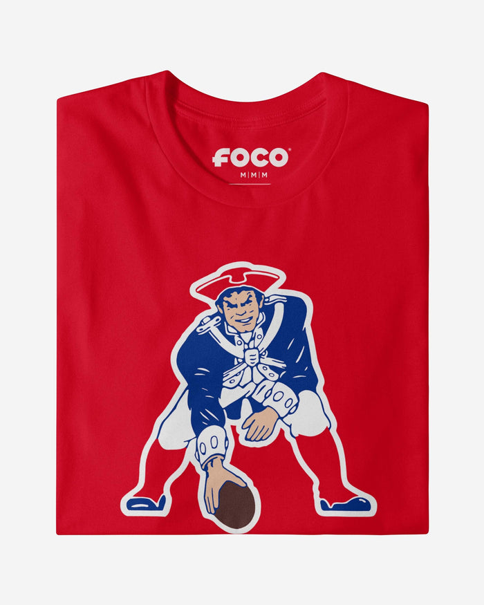 New England Patriots 1979 Retro Logo Long Sleeve T-Shirt FOCO - FOCO.com