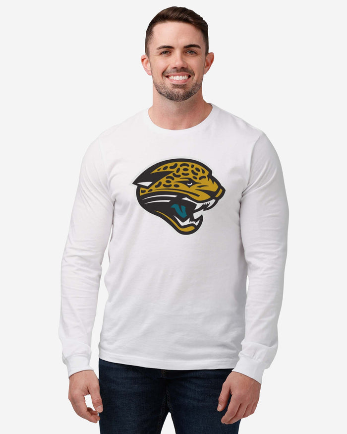 Jacksonville Jaguars 1995 Retro Logo Long Sleeve T-Shirt FOCO - FOCO.com
