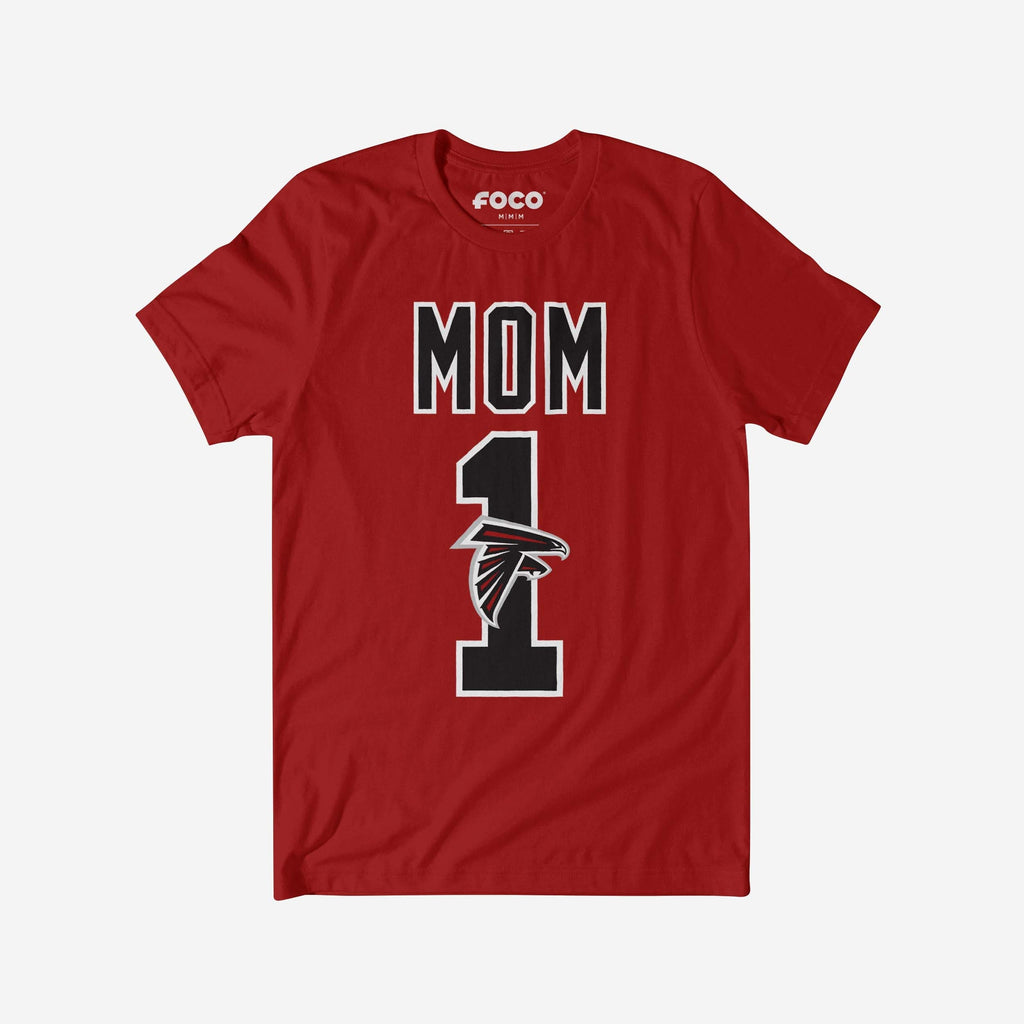 Atlanta Falcons Number 1 Mom T-Shirt FOCO S - FOCO.com