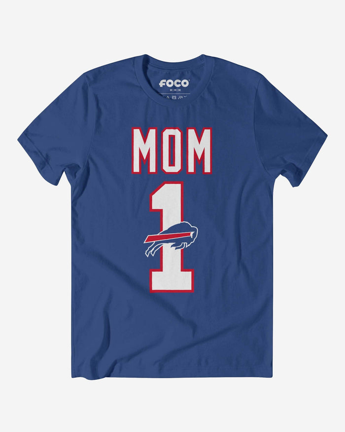 Buffalo Bills Number 1 Mom T-Shirt FOCO S - FOCO.com