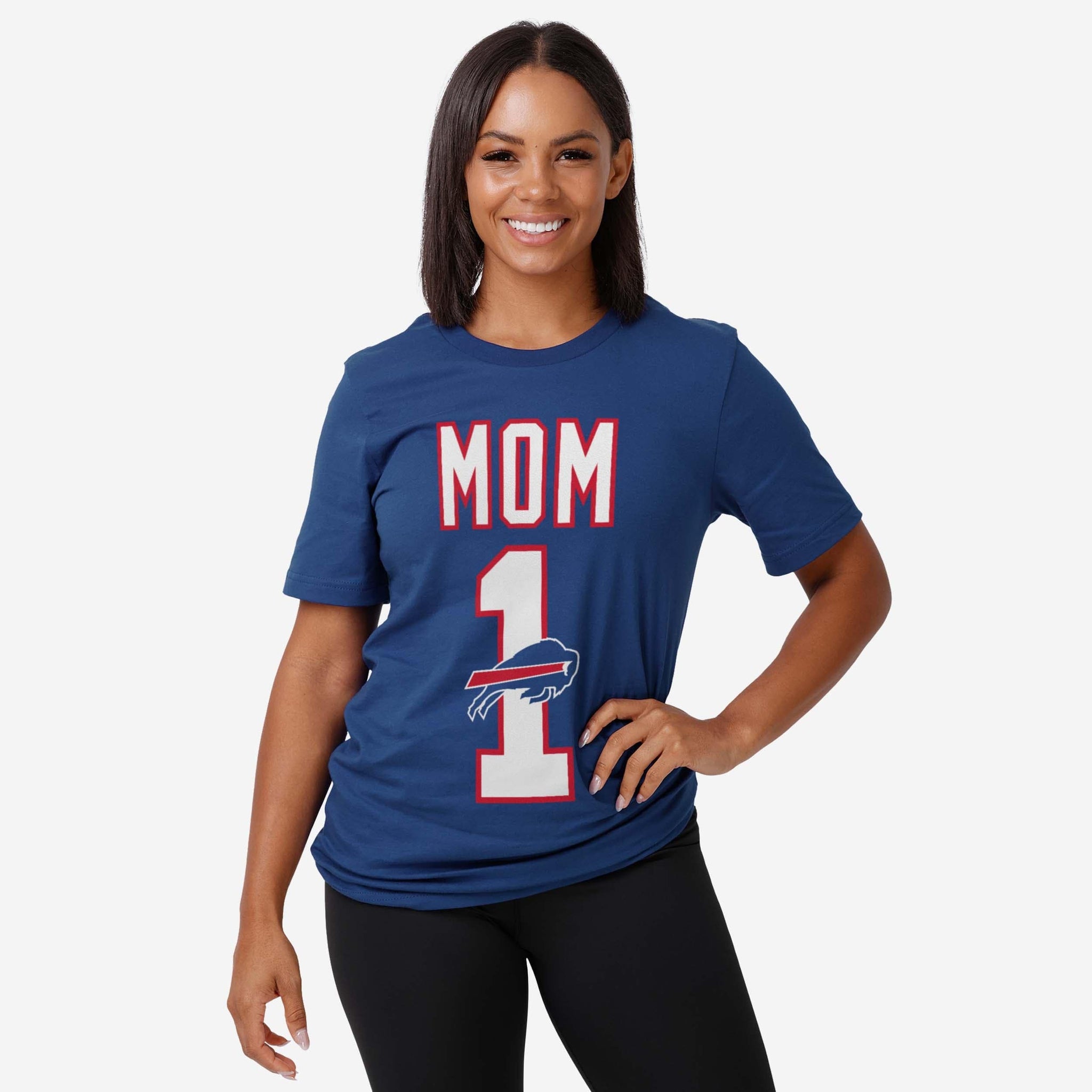 Buffalo Bills Number Mom T-Shirt