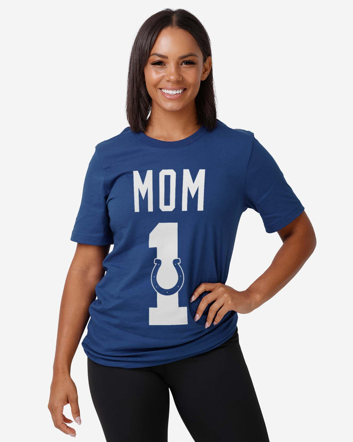 Indianapolis Colts Number 1 Mom T-Shirt FOCO - FOCO.com