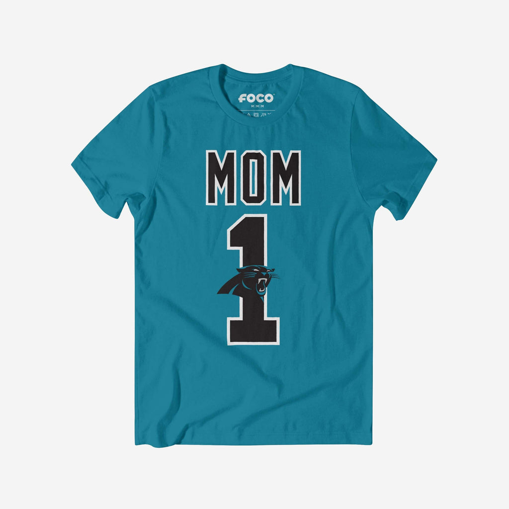 Carolina Panthers Number 1 Mom T-Shirt FOCO S - FOCO.com