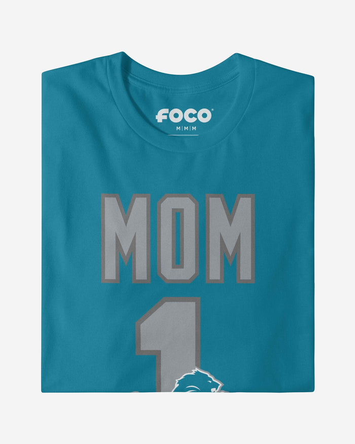 Detroit Lions Number 1 Mom T-Shirt FOCO - FOCO.com