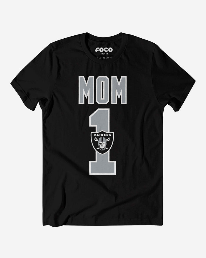 Las Vegas Raiders Number 1 Mom T-Shirt FOCO S - FOCO.com