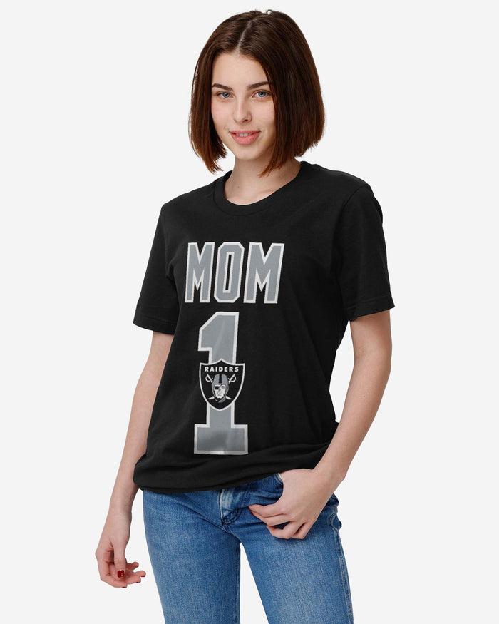 Las Vegas Raiders Number 1 Mom T-Shirt FOCO - FOCO.com