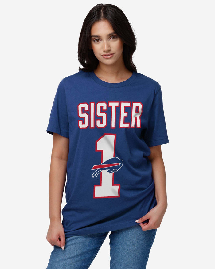Buffalo Bills Number 1 Sister T-Shirt FOCO - FOCO.com