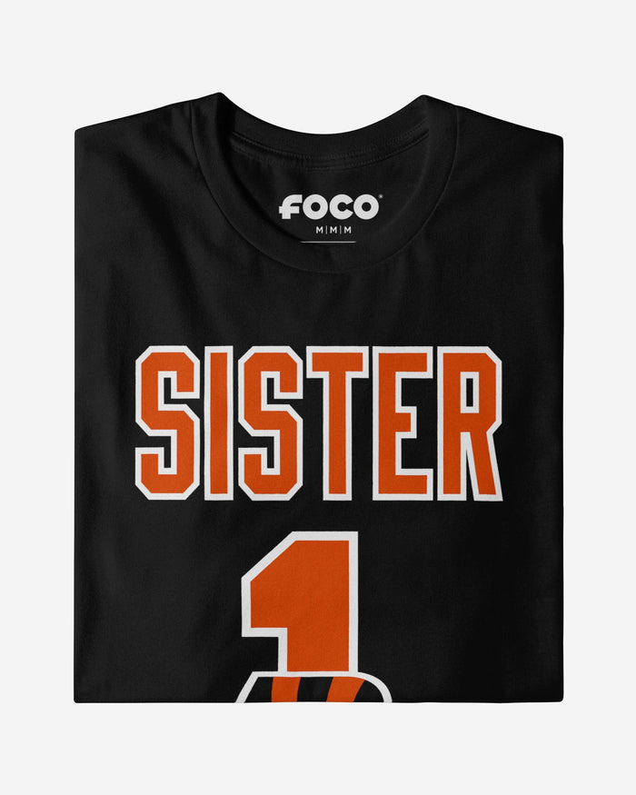 Cincinnati Bengals Number 1 Sister T-Shirt FOCO - FOCO.com