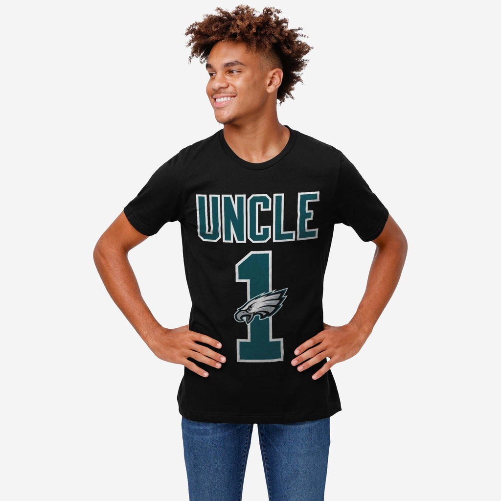 Philadelphia Eagles Number 1 Uncle TShirt FOCO