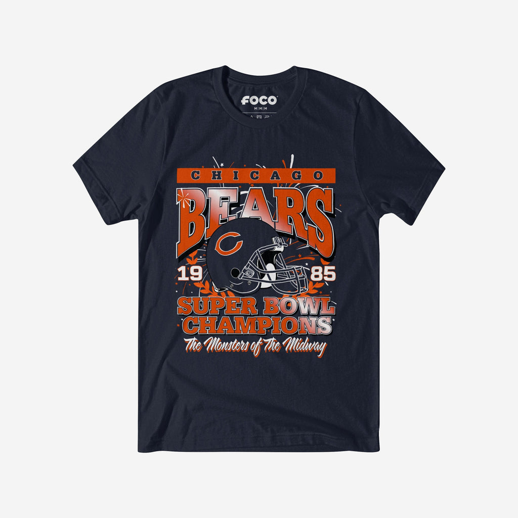 Chicago Bears Super Bowl Commemorative T-Shirt FOCO S - FOCO.com