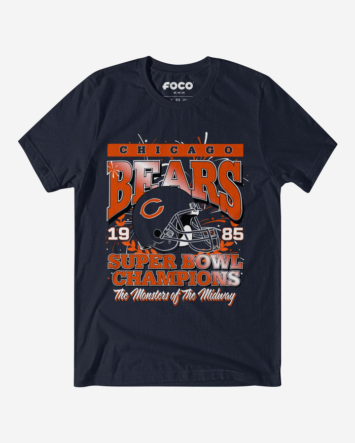 Chicago Bears Super Bowl Commemorative T-Shirt FOCO S - FOCO.com