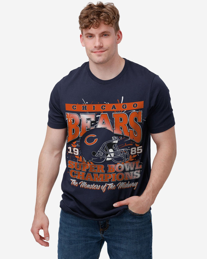Chicago Bears Super Bowl Commemorative T-Shirt FOCO - FOCO.com