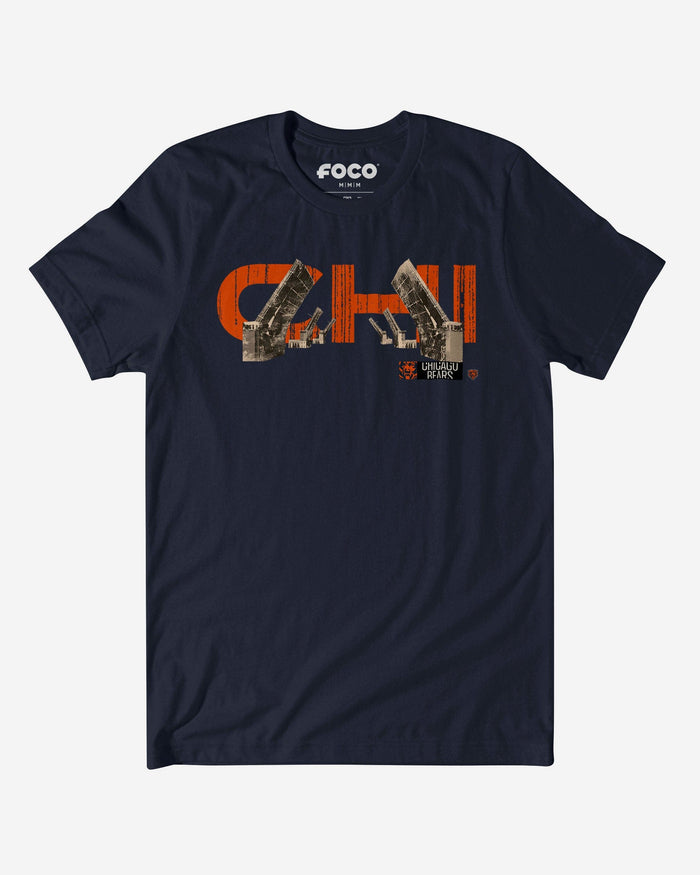 Chicago Bears 2025 NFL Draft Cluster T-Shirt FOCO S - FOCO.com