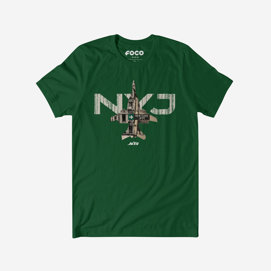 New York Jets 2025 NFL Draft Cluster T-Shirt FOCO S - FOCO.com