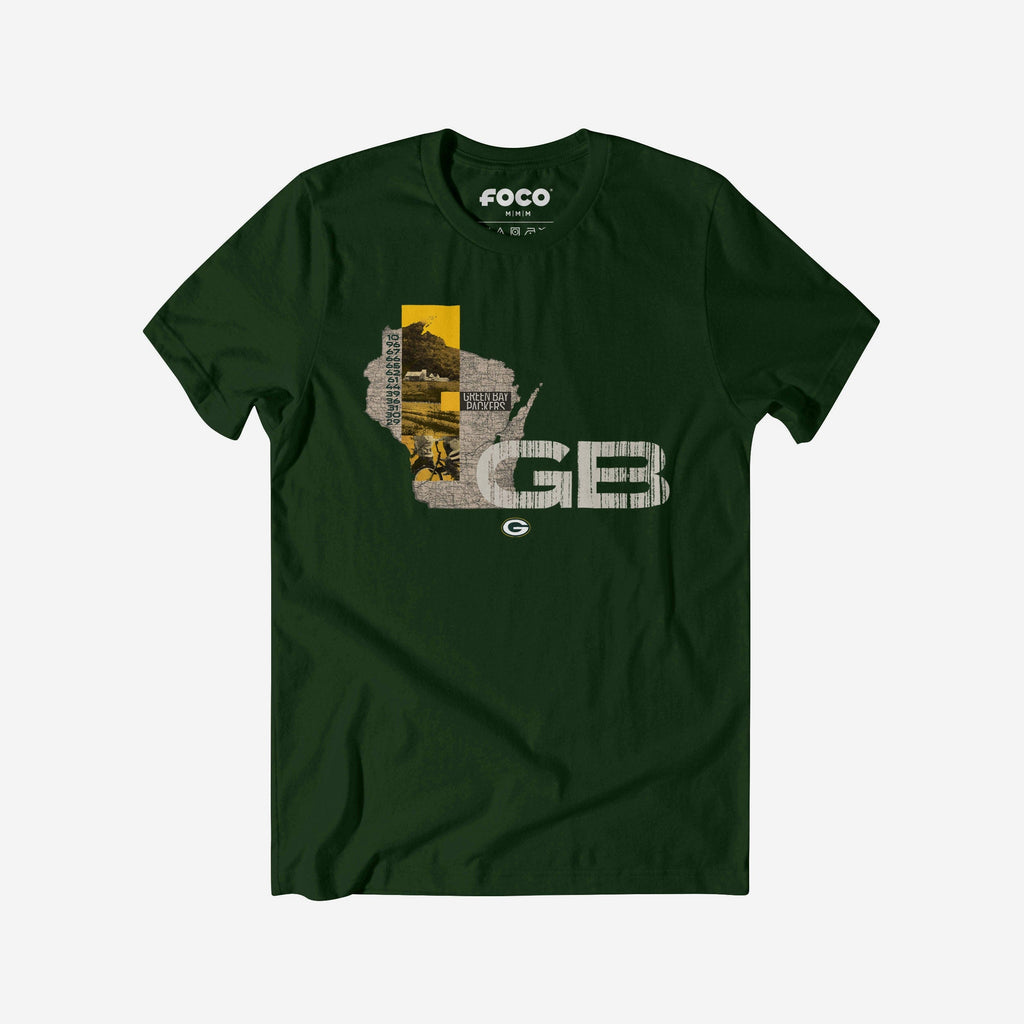 Green Bay Packers 2025 NFL Draft Cluster T-Shirt FOCO S - FOCO.com