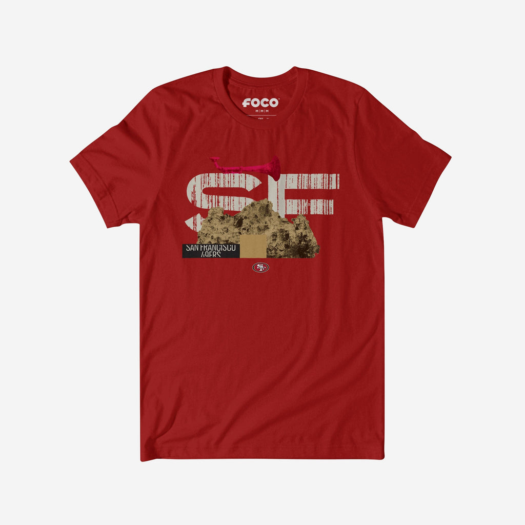 San Francisco 49ers 2025 NFL Draft Cluster T-Shirt FOCO S - FOCO.com