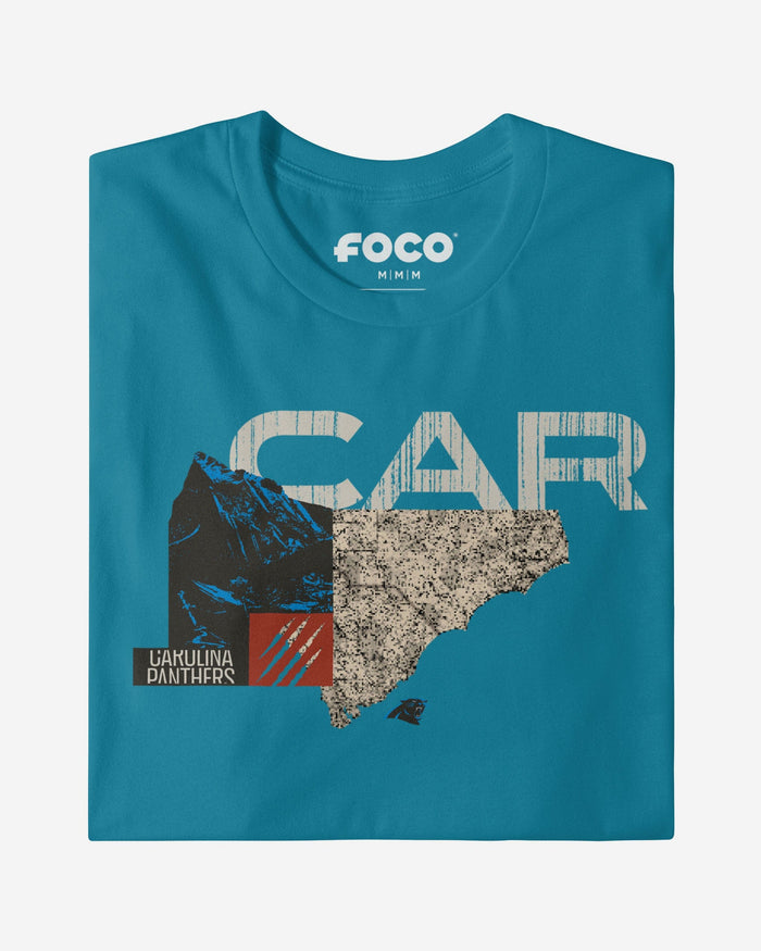 Carolina Panthers 2025 NFL Draft Cluster T-Shirt FOCO - FOCO.com