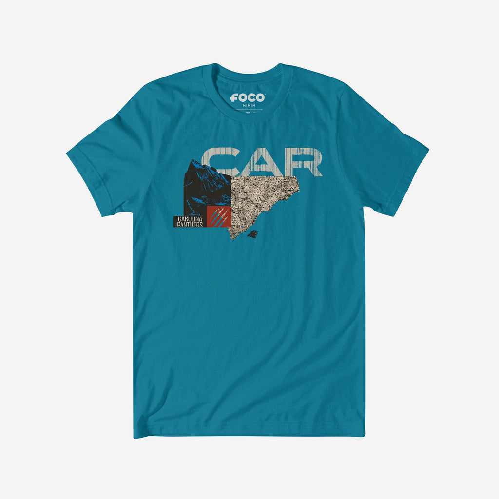 Carolina Panthers 2025 NFL Draft Cluster T-Shirt FOCO S - FOCO.com