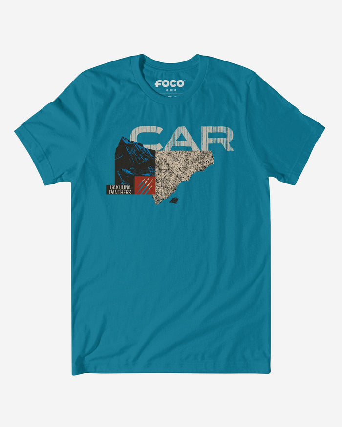 Carolina Panthers 2025 NFL Draft Cluster T-Shirt FOCO S - FOCO.com