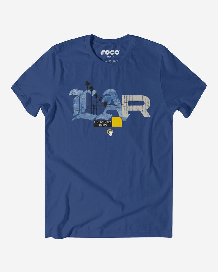 Los Angeles Rams 2025 NFL Draft Cluster T-Shirt FOCO S - FOCO.com