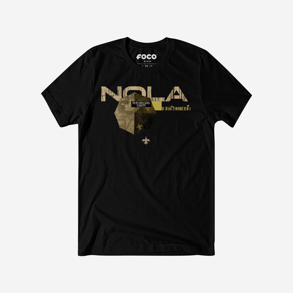 New Orleans Saints 2025 NFL Draft Cluster T-Shirt FOCO S - FOCO.com