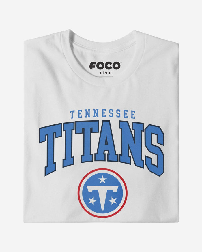 Tennessee Titans Classic Logo T-Shirt FOCO Carolina Blue S - FOCO.com