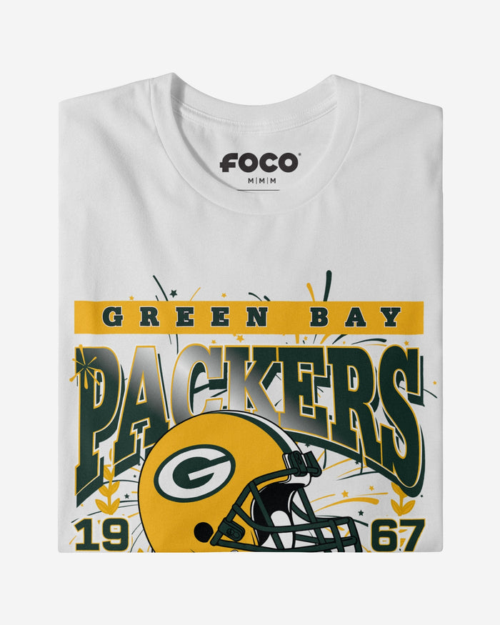 Green Bay Packers Super Bowl Commemorative T-Shirt FOCO - FOCO.com