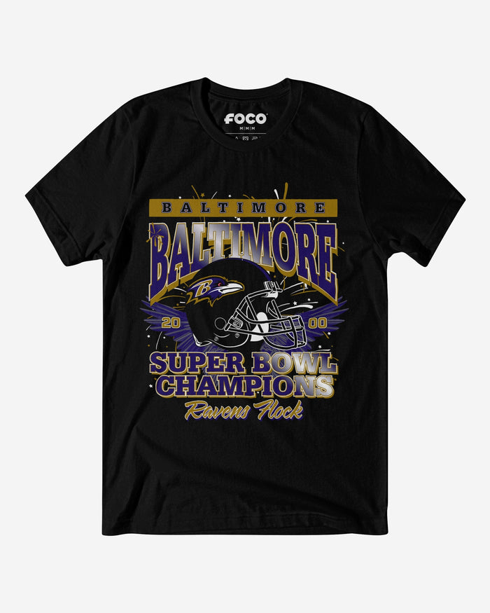 Baltimore Ravens Super Bowl Commemorative T-Shirt FOCO S - FOCO.com
