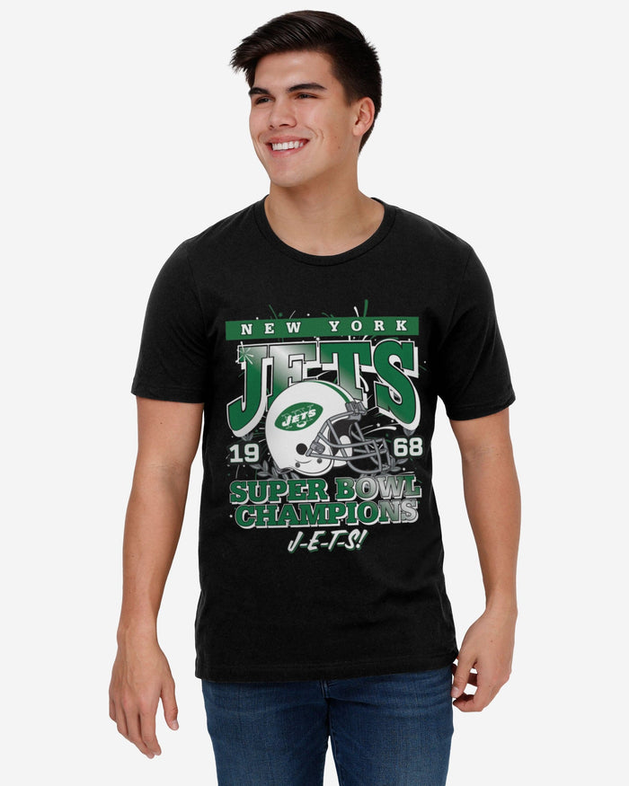 New York Jets Super Bowl Commemorative T-Shirt FOCO - FOCO.com