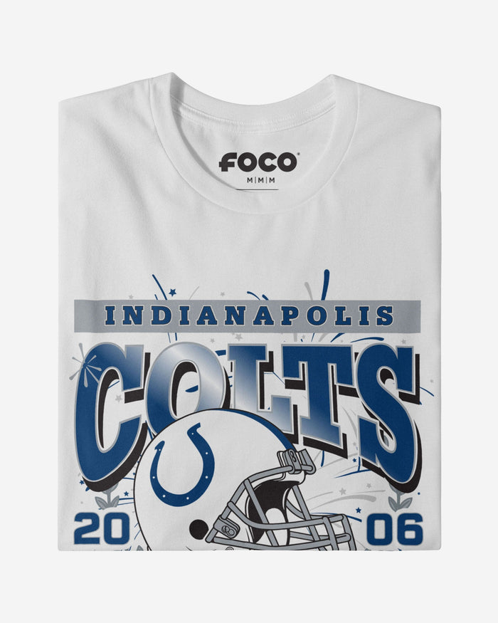Indianapolis Colts Super Bowl Commemorative T-Shirt FOCO - FOCO.com