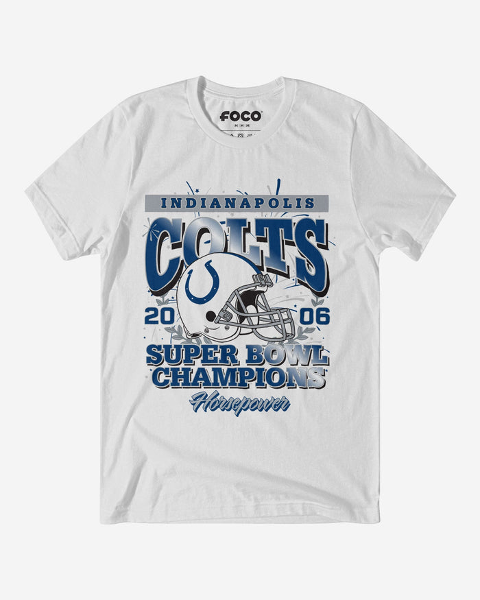 Indianapolis Colts Super Bowl Commemorative T-Shirt FOCO S - FOCO.com